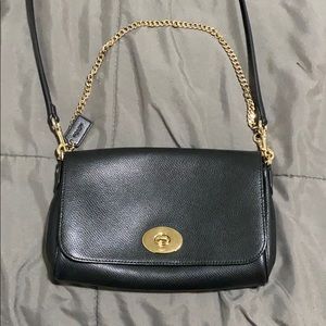 Black Coach Crossbody Purse